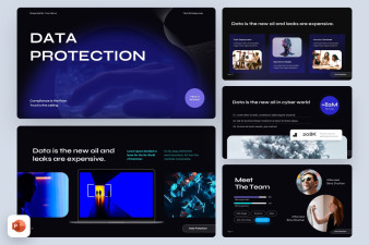 Data Protection PowerPoint Template